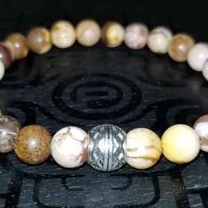 Brown jasper bracelet